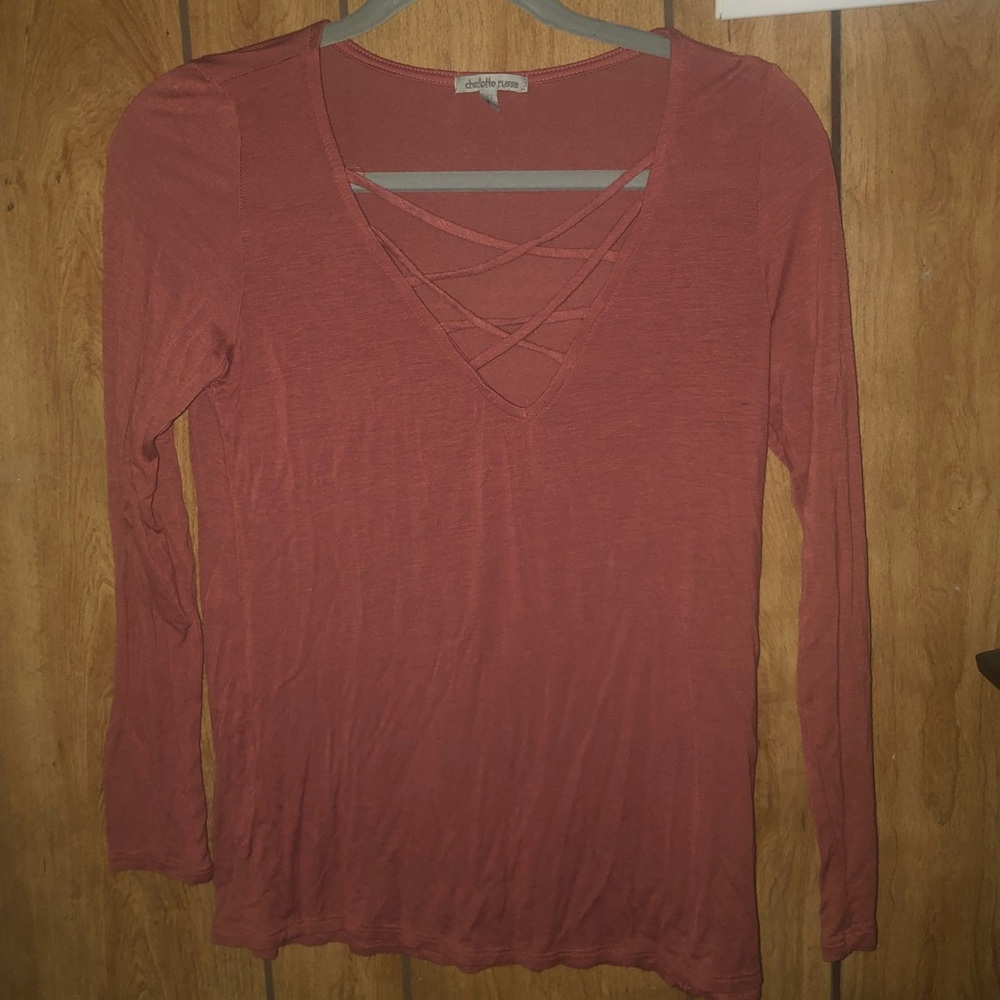Lace Up Long-sleeve